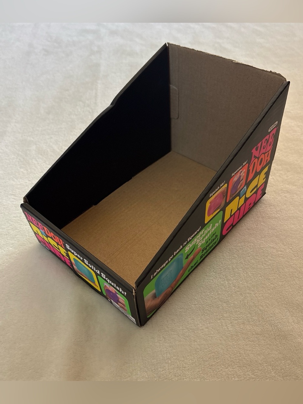 Needoh Nice Cube Display Case Box ONLY Holds 12 Individual Boxes
